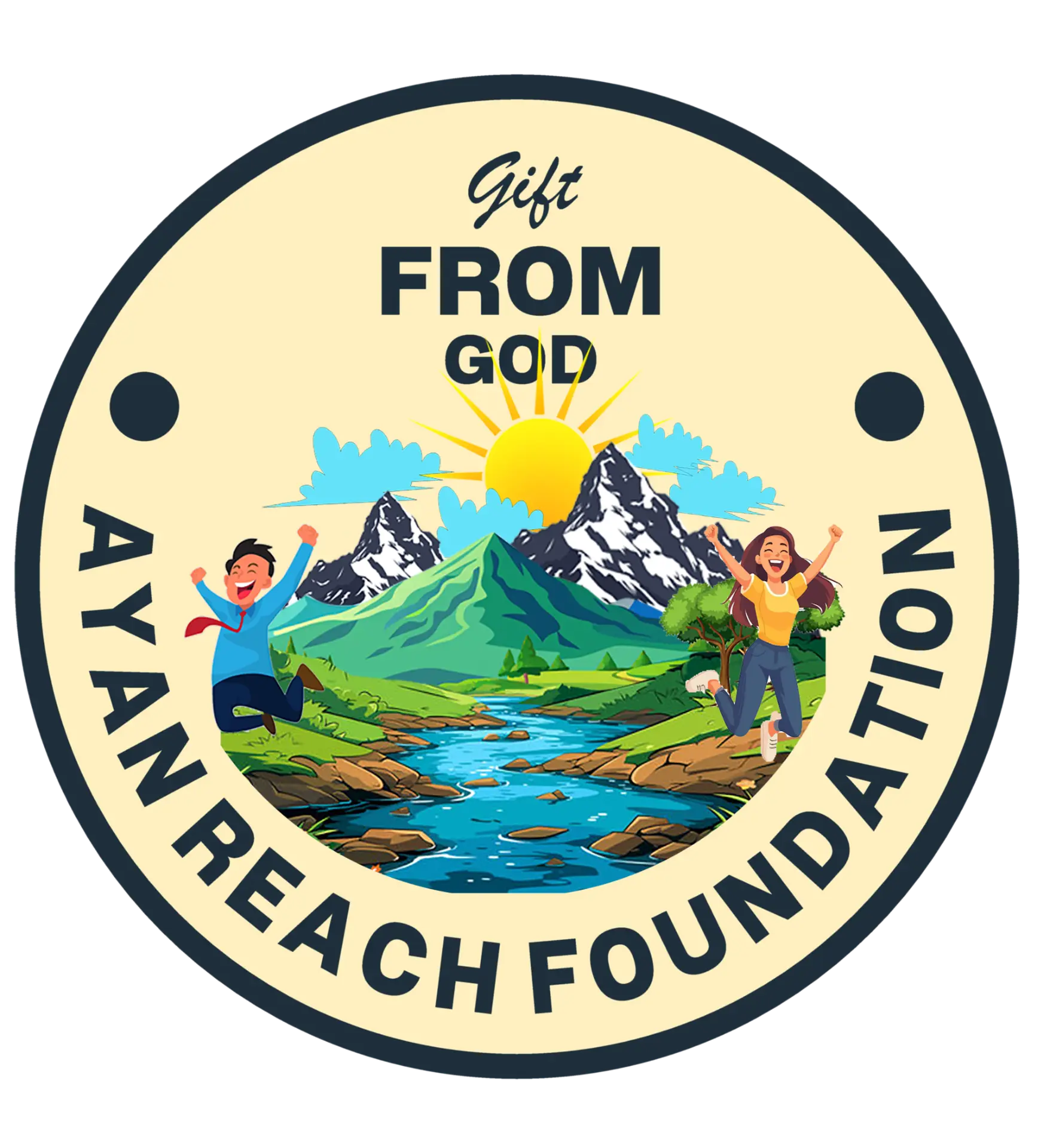 Ayan Reach Foundation emblem